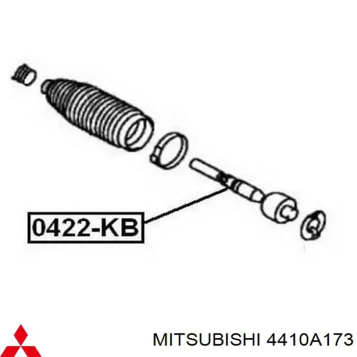 Рулевая тяга 4410A173 Mitsubishi