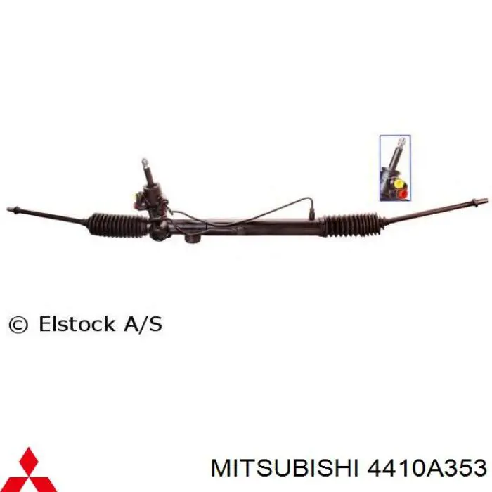 4410A353 Mitsubishi рулевая рейка