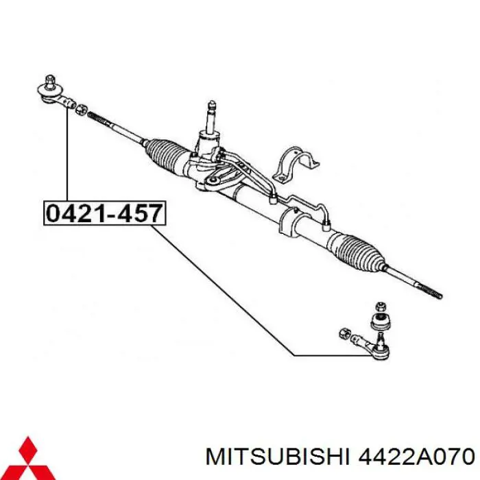 Купить CE0434 CTR Наконечник рулевой тяги, внешний