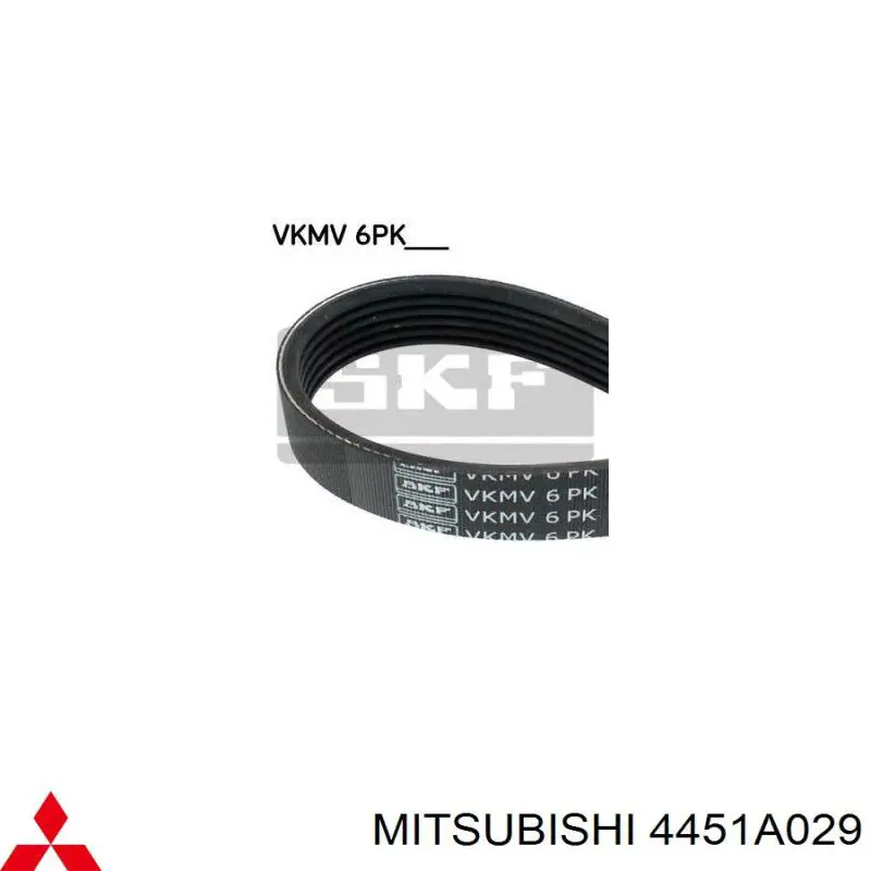 Клиновый ремень Mitsubishi 4451A029 цена, от 15.08 USD