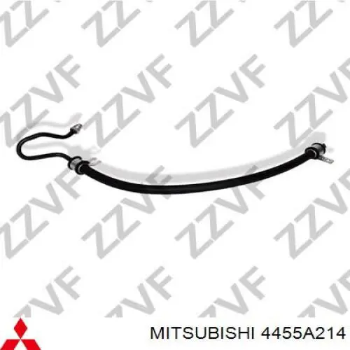 4455A214 Mitsubishi шланг гур высокого давления от насоса до рейки (механизма)