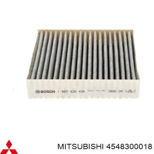 Фильтр воздушный отопителя Mitsubishi 4548300018 цена, от 5.12 USD