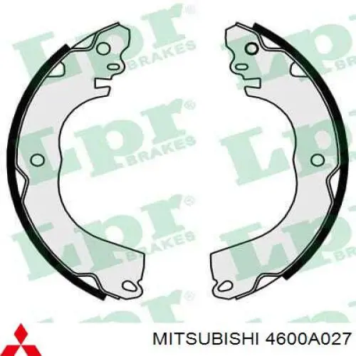 Задние барабанные колодки 4600A027 Mitsubishi