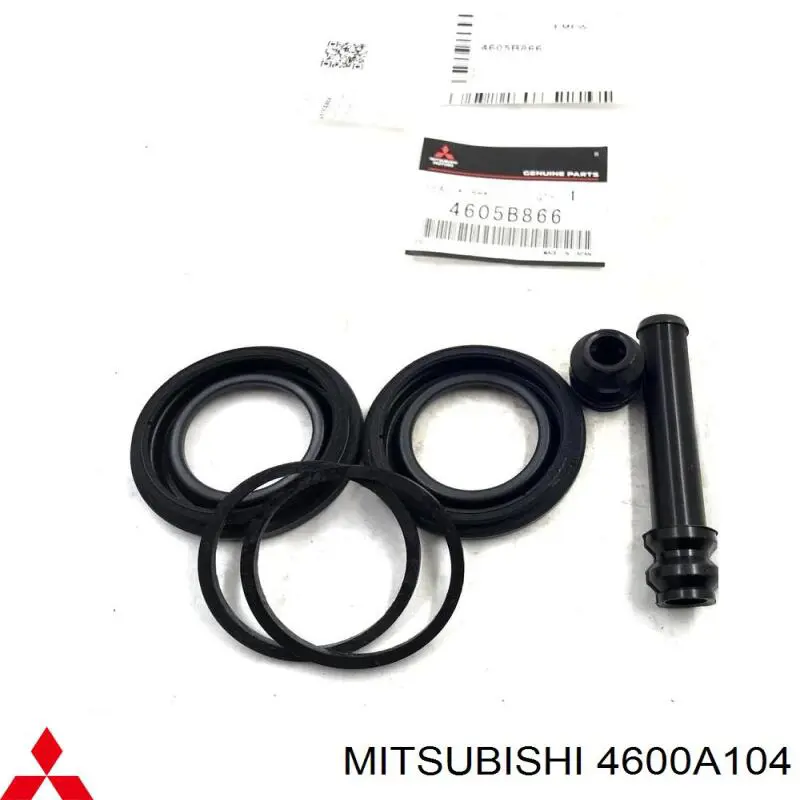 Установочный комплект задних барабанных колодок Mitsubishi 4600A104 цена, от 1.01 USD