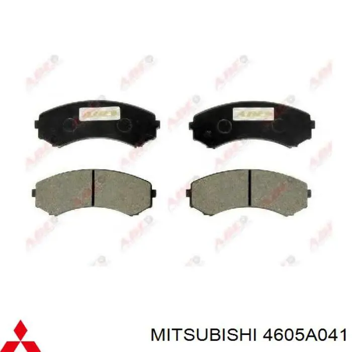 Колодки гальмівні передні, дискові 4605A041 Mitsubishi