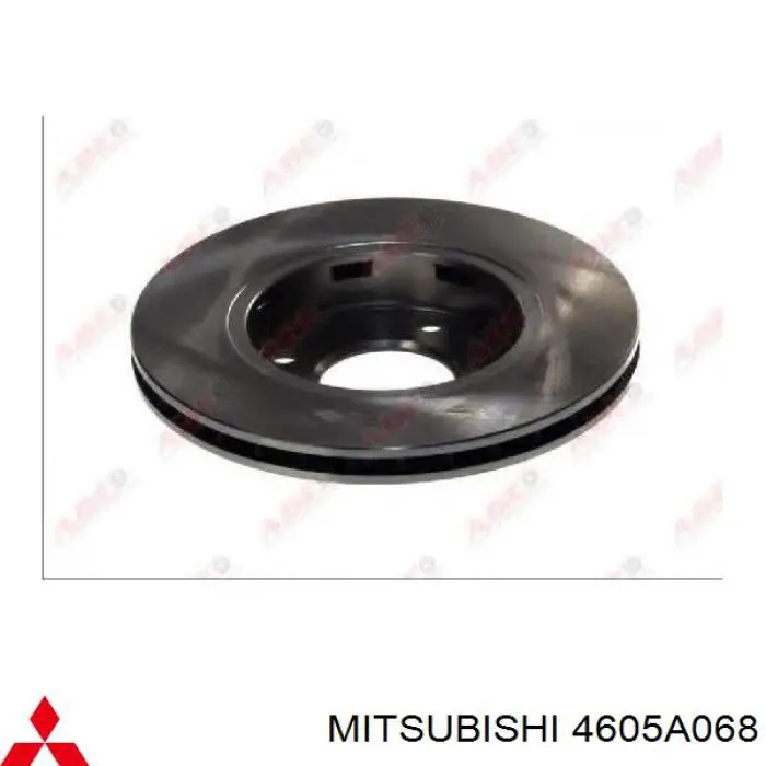Тормоз дисковый передний Mitsubishi 4605A068 цена, от 14.27 USD