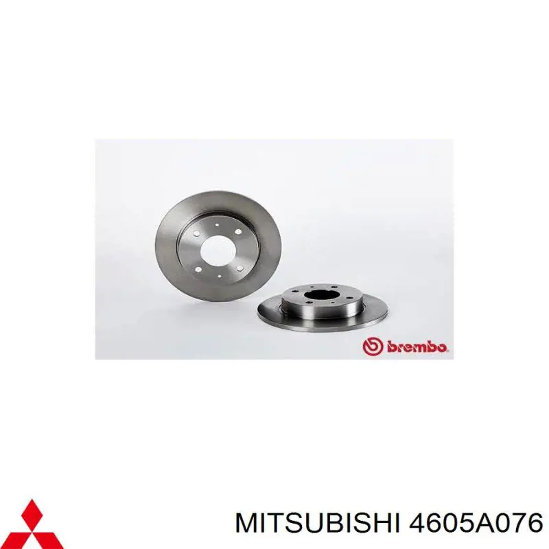Задний тормозной диск Mitsubishi 4605A076 цена, от 17.74 USD