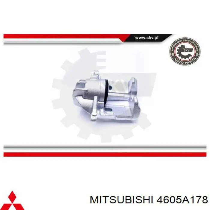 Суппорт тормозной передний правый 4605A178 Mitsubishi