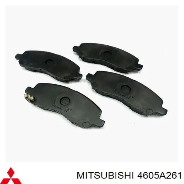Купить 4605A261 Mitsubishi Колодки тормозные