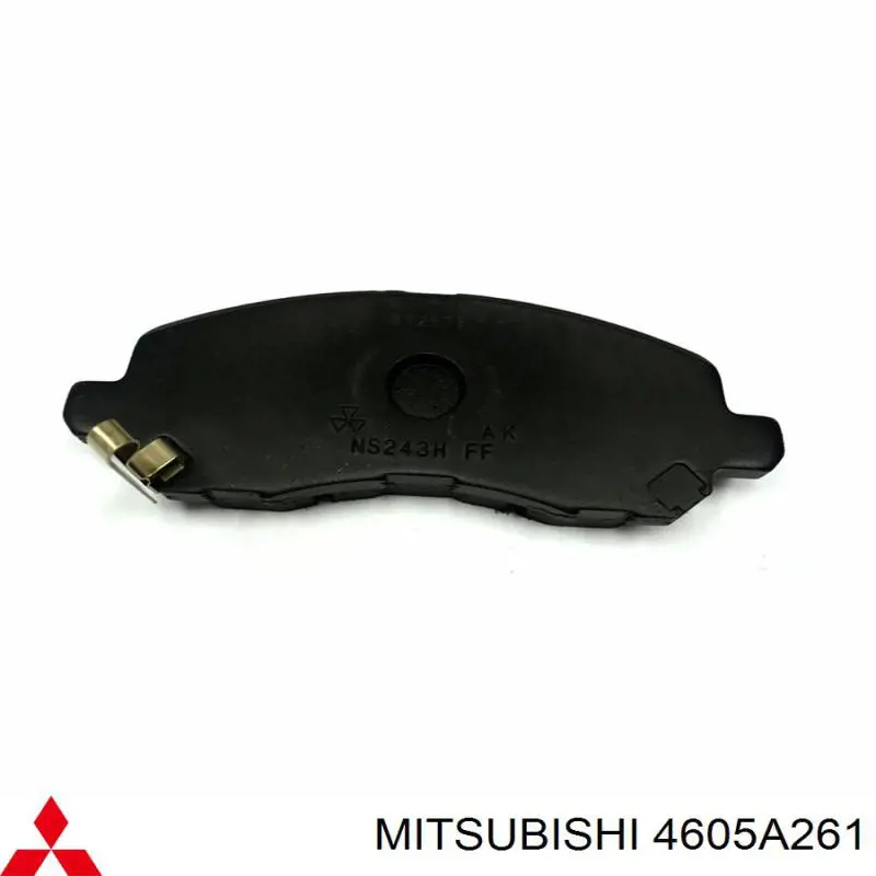 Купить 4605A261 Mitsubishi Колодки тормозные