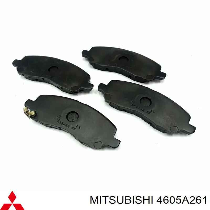 Передние тормозные колодки 4605A261 Mitsubishi