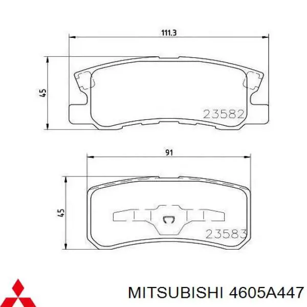 4605A447 Mitsubishi