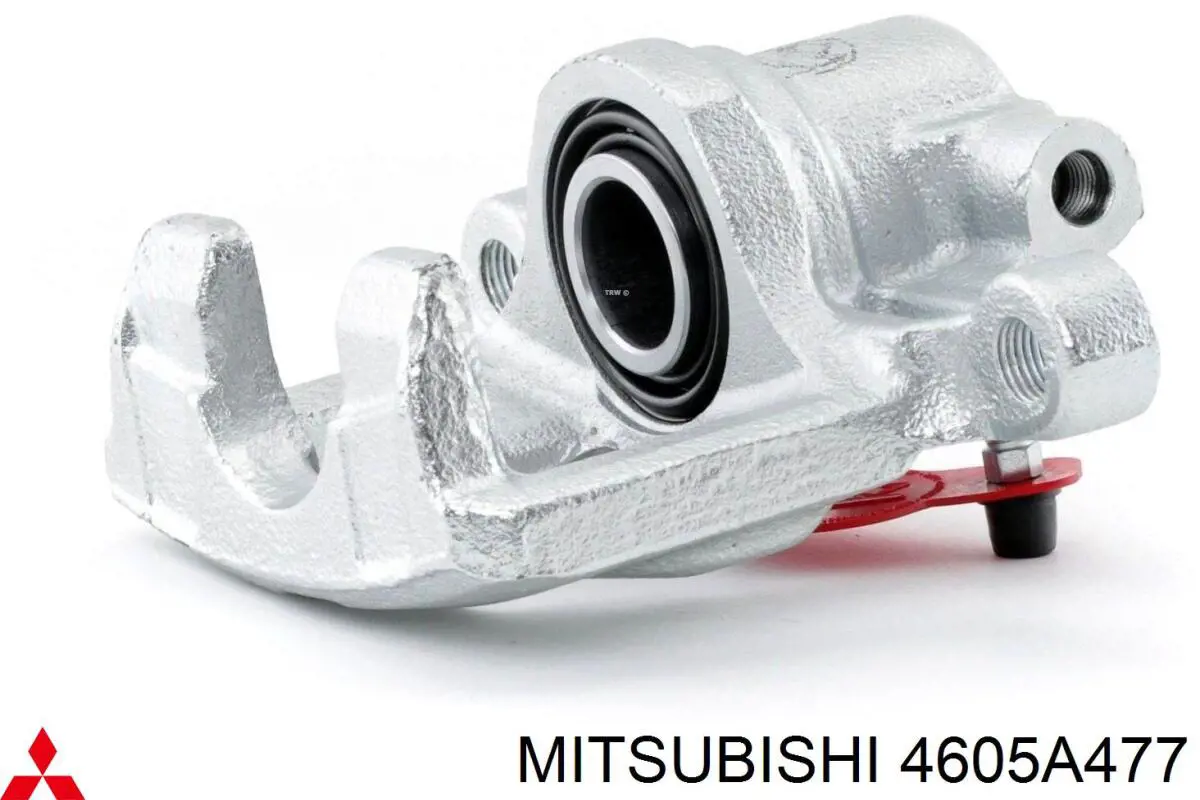 Compre 4605A477 Mitsubishi Suporte do freio traseiro esquerdo
