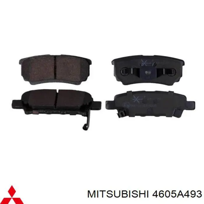 Колодки дисковые  Mitsubishi 4605A493 цена, от 20.16 USD