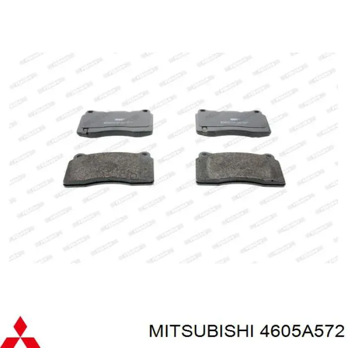 Колодки Mitsubishi 4605A572 цена, от 66.78 USD