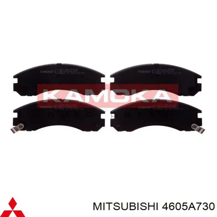 4605A730 Mitsubishi колодки тормозные передние дисковые