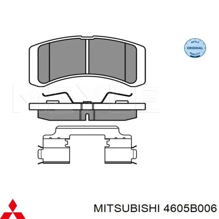 Pastillas de freno delanteras 4605B006 Mitsubishi