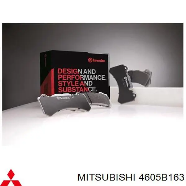 Тормозные колодки Mitsubishi 4605B163