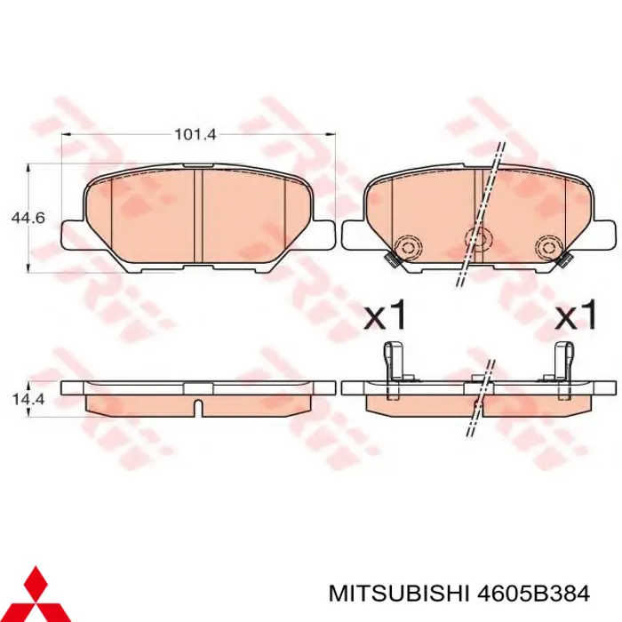 4605B384 Mitsubishi