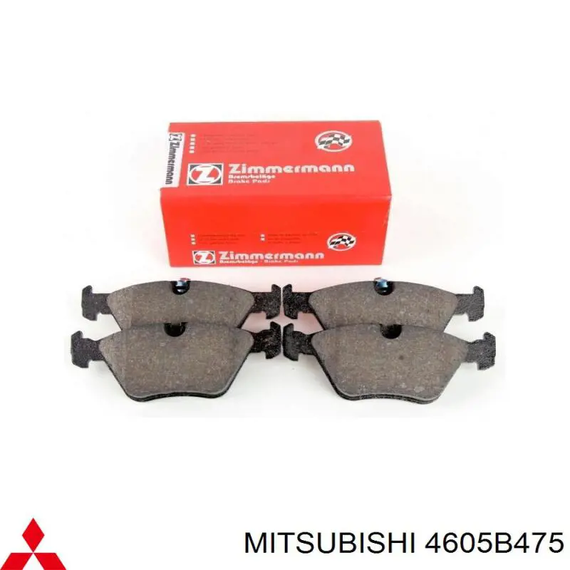 4605B475 Mitsubishi Колодки передние