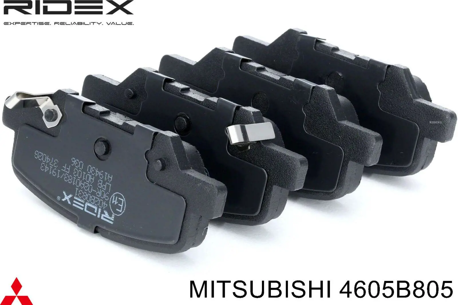 Задние дисковые колодки Mitsubishi 4605B805