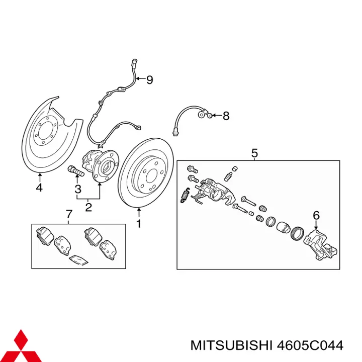  4605C044 Mitsubishi