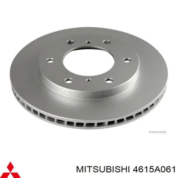 Передние тормозные диски 4615A061 Mitsubishi