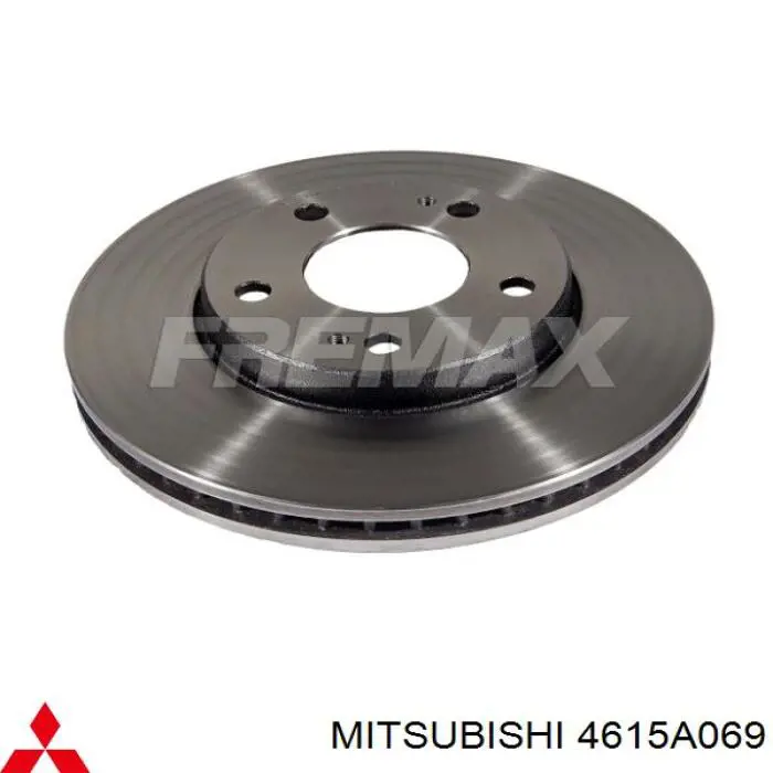 Передние тормозные диски 4615A069 Mitsubishi