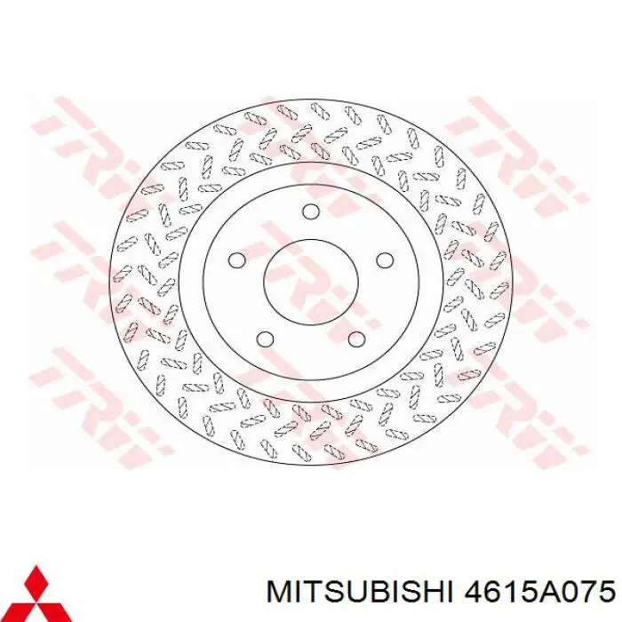 Купить 4615A075 Mitsubishi Ротор тормозной