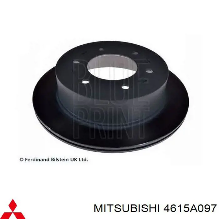 Диск тормозной задний Mitsubishi 4615A097
