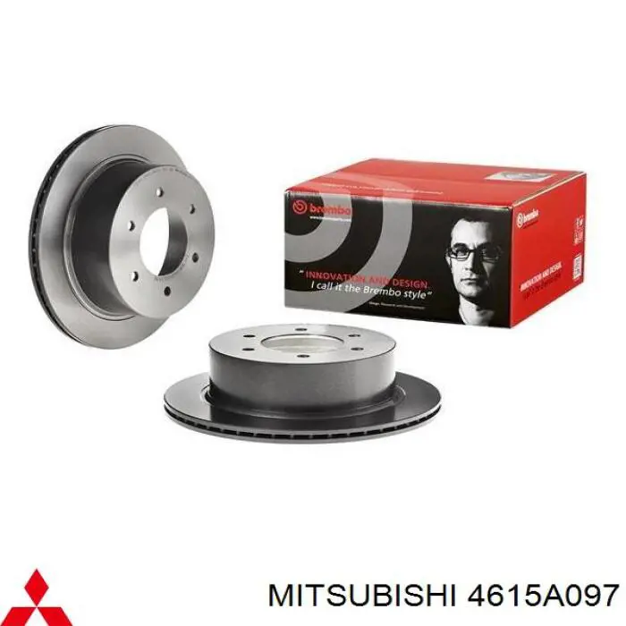 Disco do freio traseiro Mitsubishi 4615A097 preço, a partir de 94,56 USD