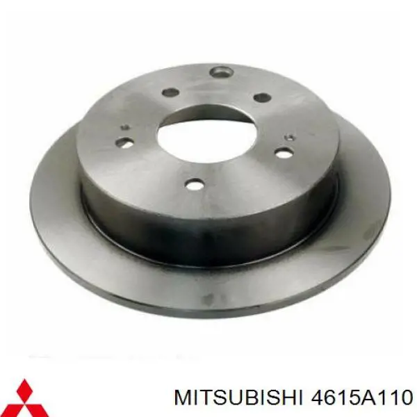 4615A110 Mitsubishi диск тормозной задний