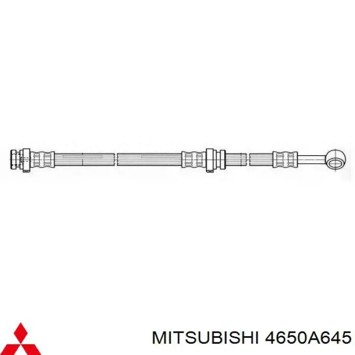 Шланг тормозной передний, левый Adriauto 241260 цена, от 16.09 USD