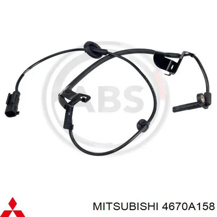4670A158 Mitsubishi датчик абс (abs задний правый)