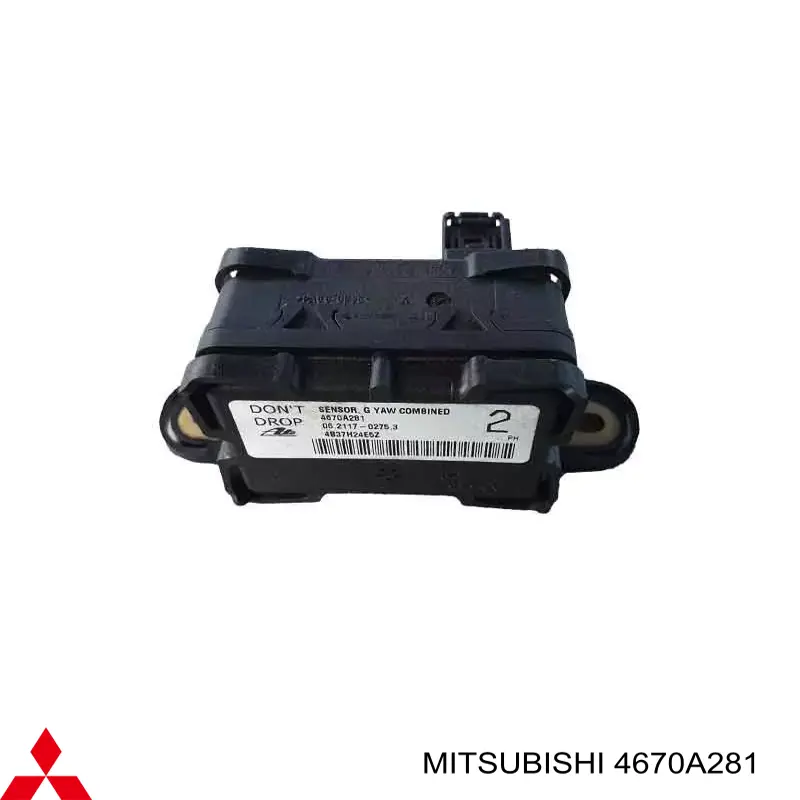 Датчик поперечного ускорения (ESP) Mitsubishi 4670A281 цена, от 7.31 USD