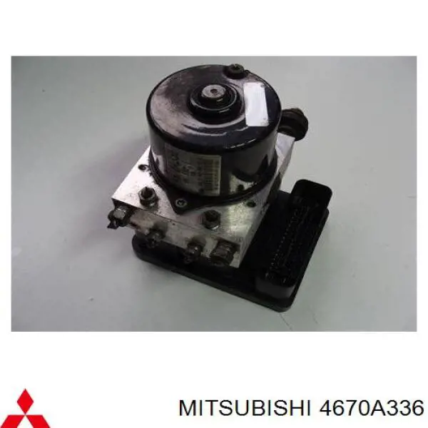 4670A336 Mitsubishi блок управления абс (abs гидравлический)