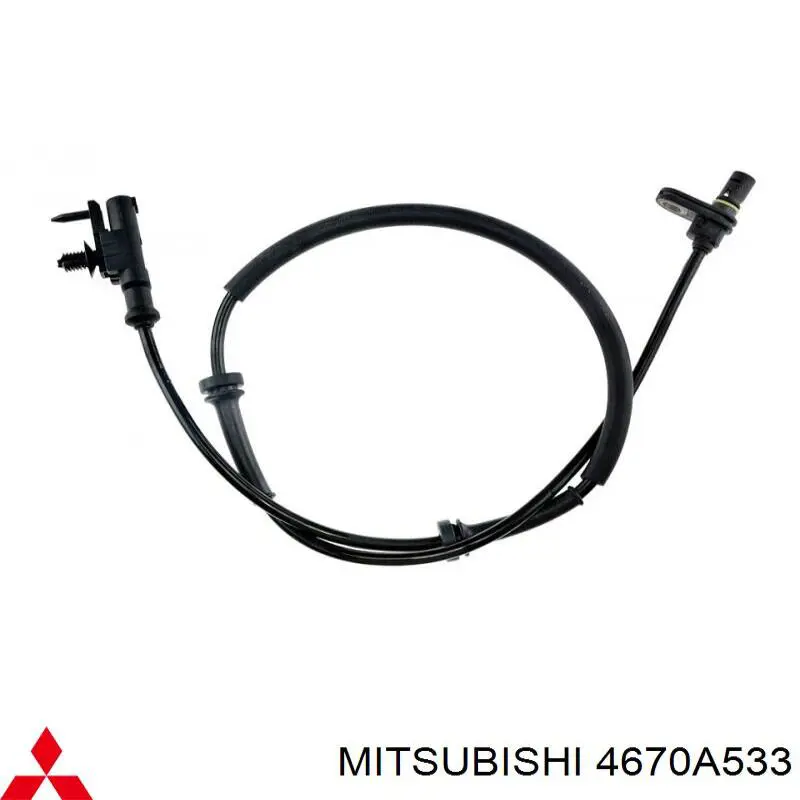4670A533 Mitsubishi датчик абс (abs передний)