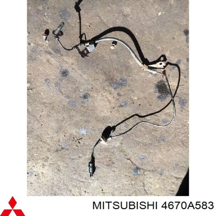 4670A583 Mitsubishi датчик абс (abs задний левый)