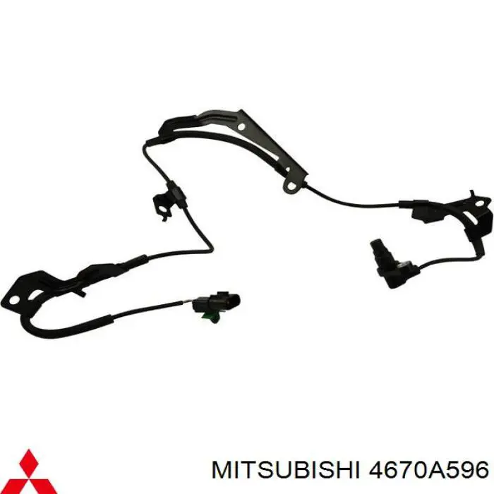 4670A596 Mitsubishi датчик абс (abs передний правый)