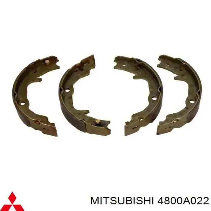 Колодки ручника 4800A022 Mitsubishi