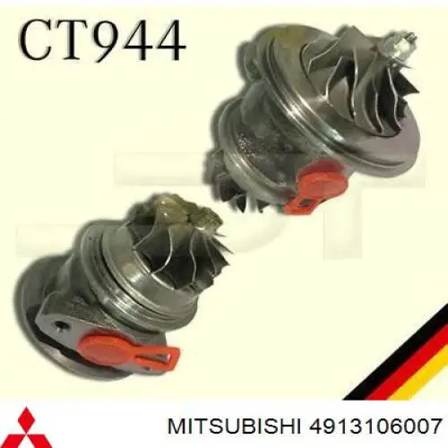 Турбина 4913106007 Mitsubishi