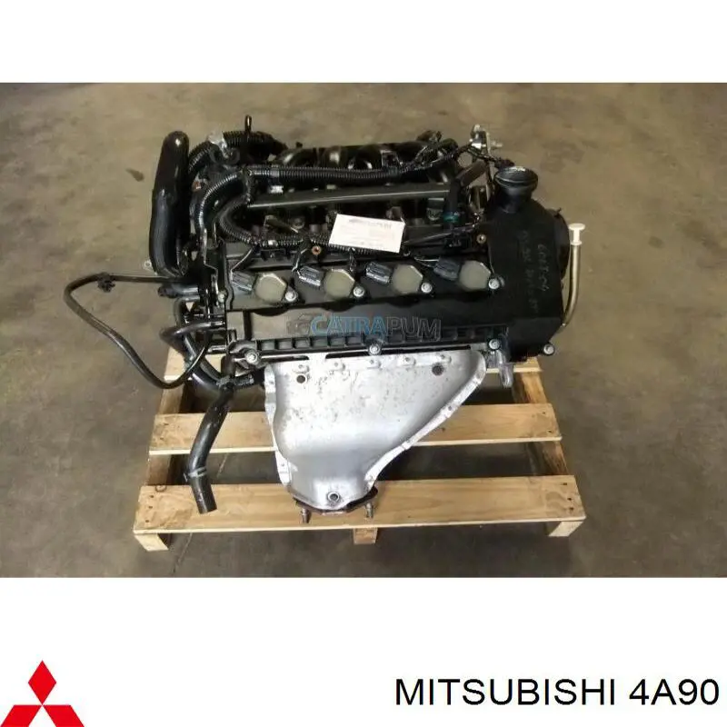  Двигатель в сборе Mitsubishi Colt 7