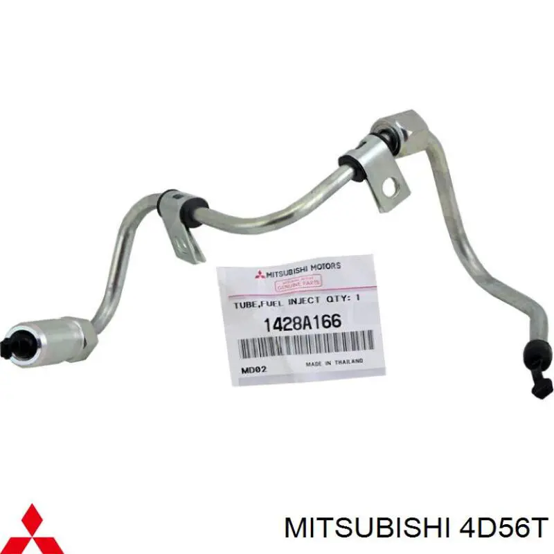 4D56T Mitsubishi motor montado