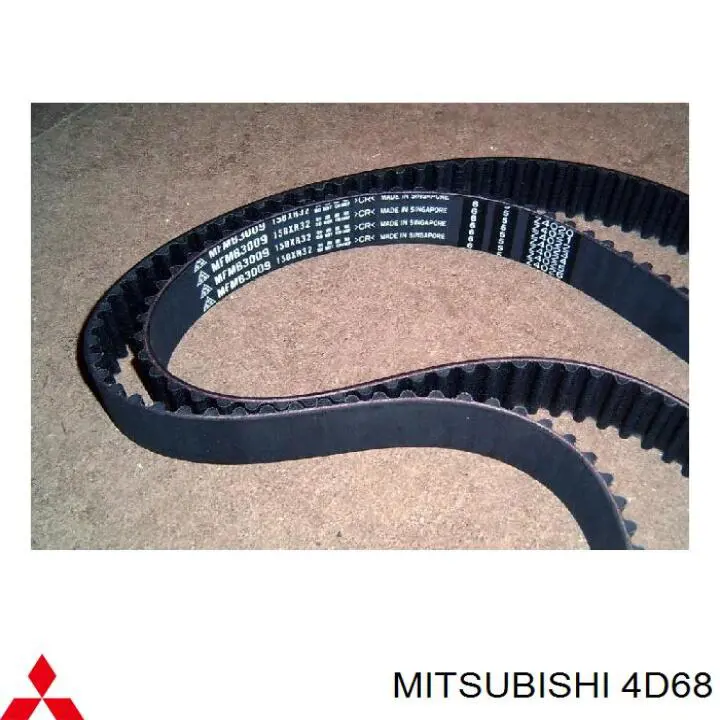 4D68 Mitsubishi Мотор в сборе
