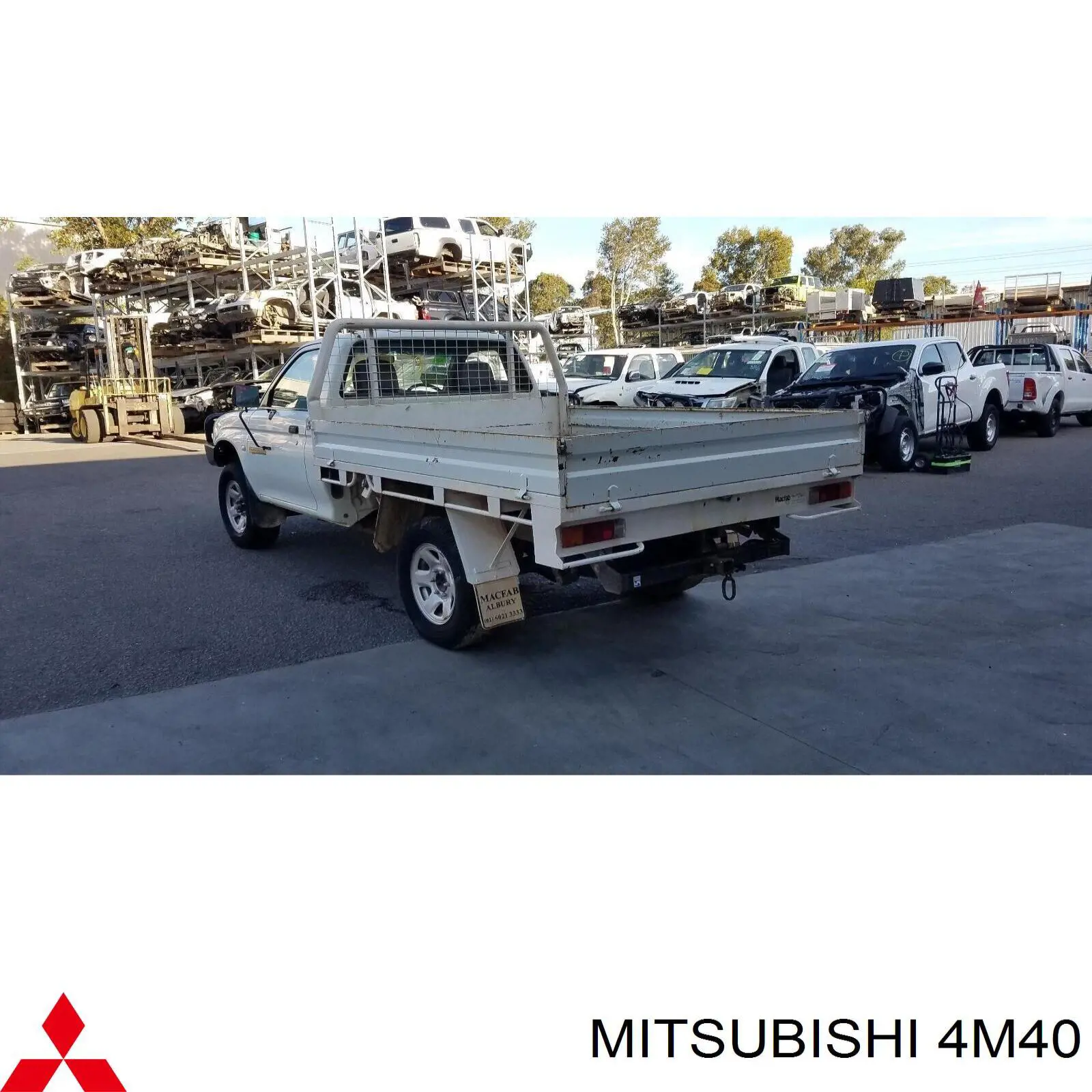 4M40 MITSUBISHI Motor completo original y equivalente