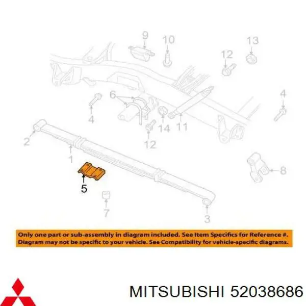 52038686 Mitsubishi 