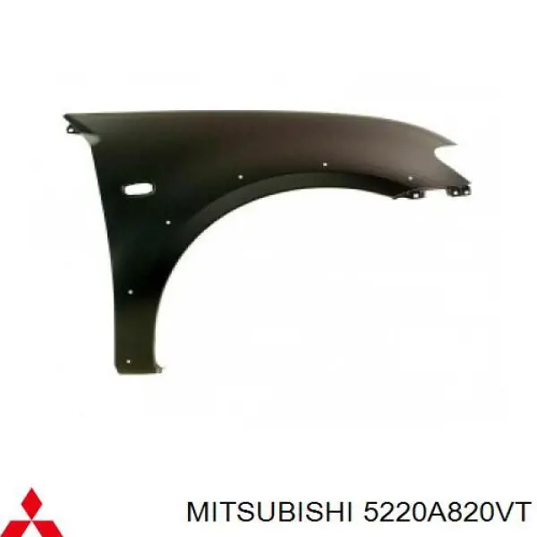 Крыло переднее правое 5220A820VT Mitsubishi