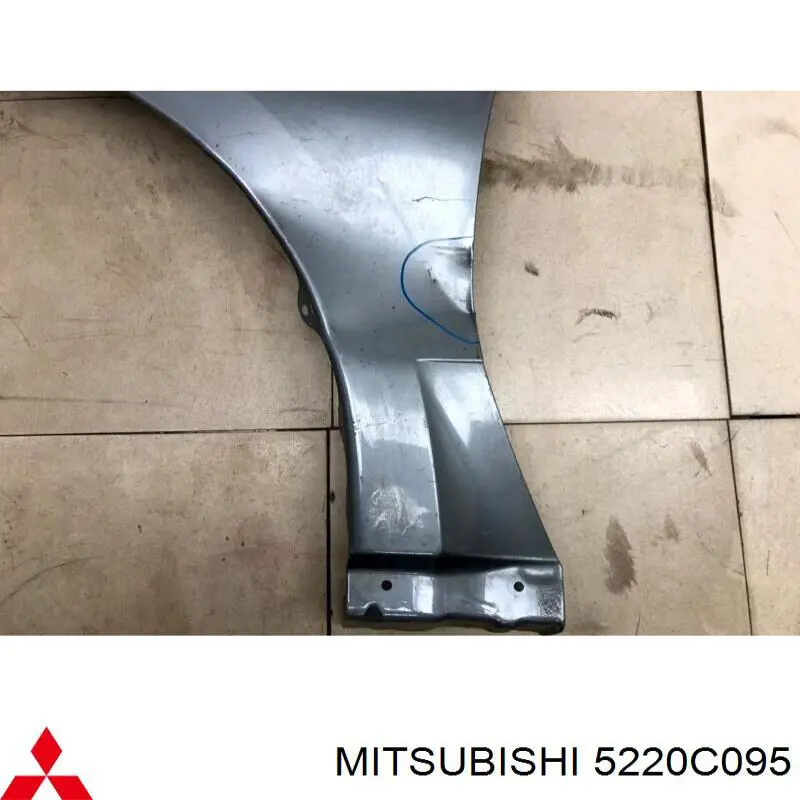 Крыло переднее левое 5220C095 Mitsubishi