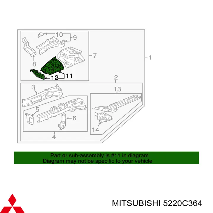  5220C364 Mitsubishi