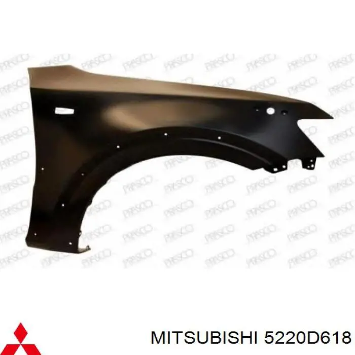 Купить 5220D618 Mitsubishi Крыло переднее правое